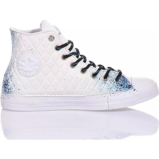 Converse white quilt