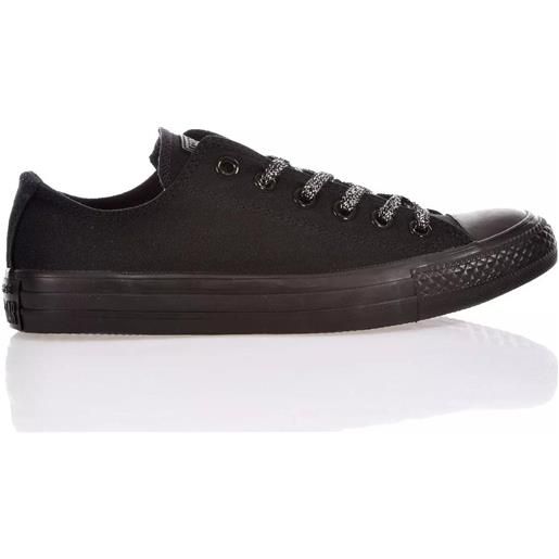 Converse ox mono black