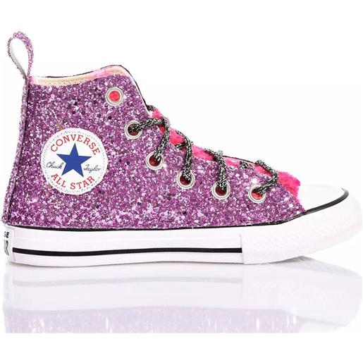 Converse junior pink kilt