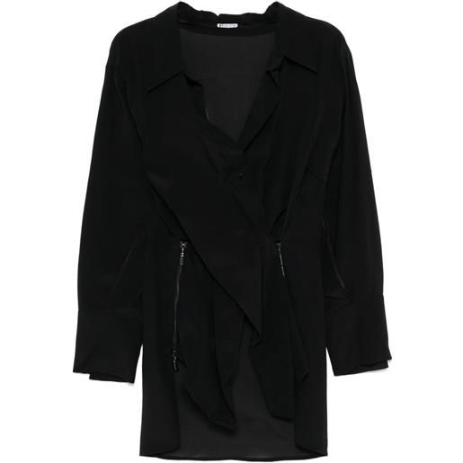 Maticevski camicia con scollo a v - nero