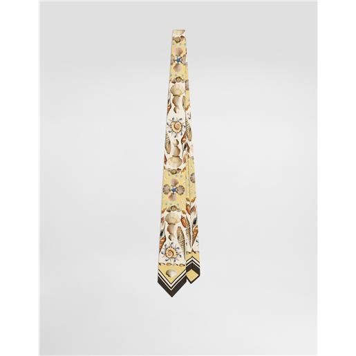 Dolce & Gabbana cravatta stampa conchiglie
