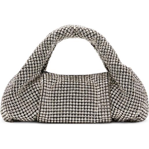 Stuart Weitzman the moda shine mini tote trasparente