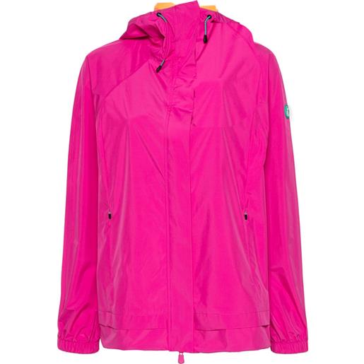 Save The Duck impermeabile suki con cappuccio - rosa