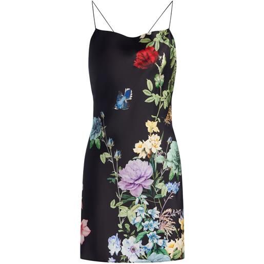 alice + olivia abito harmony corto - nero