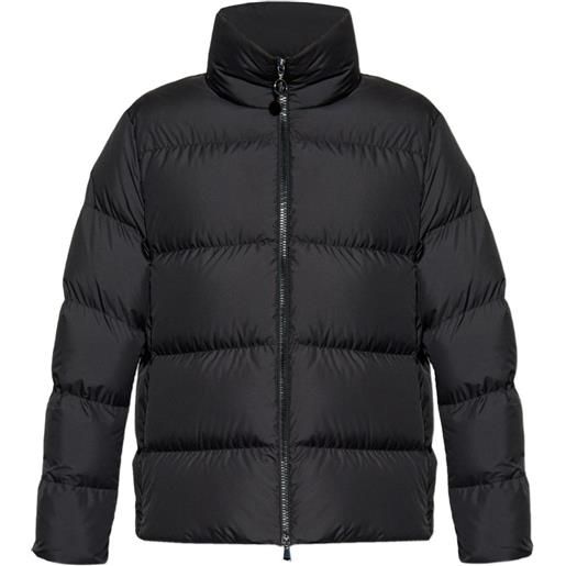 Moncler piumino mauzun con zip - nero