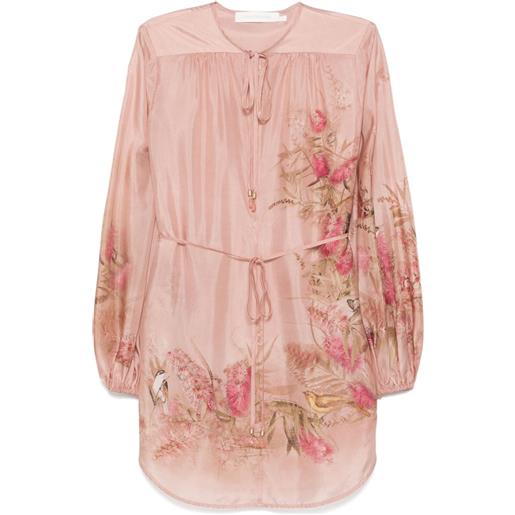 ZIMMERMANN blusa a fiori - rosa
