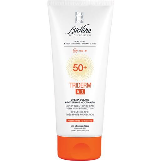 I.C.I.M. (BIONIKE) INTERNATION triderm ad crema solare spf50+ 200 ml - bionike - 979276565