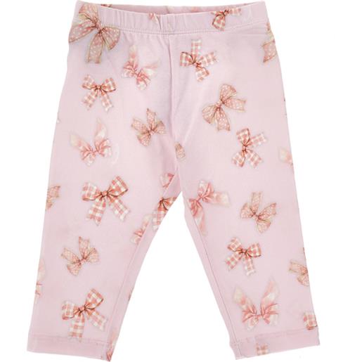 Monnalisa leggings fiocchi stampati