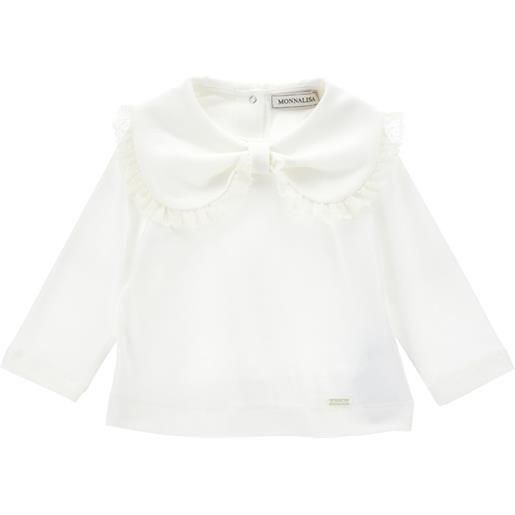 Monnalisa maglia colletto pizzo