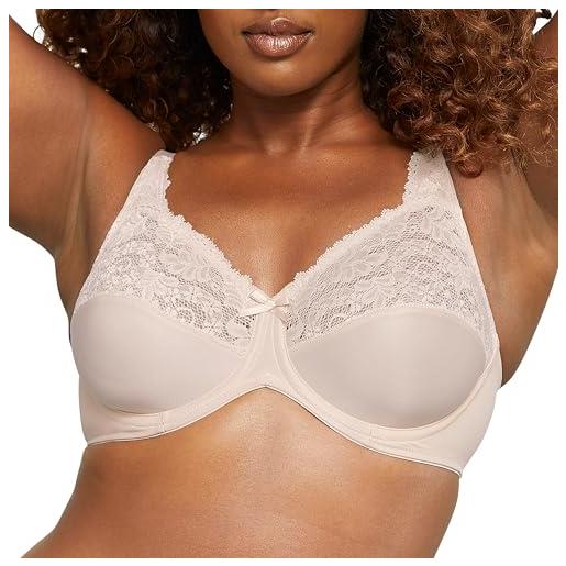 Bali Reggiseno Con Ferretto Traspirante In Modal Cotone - Spalline Convertibili, Coppe Morbide, Lisciante, Nero