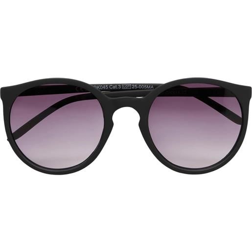 OPULIZE KOI Occhiali Da Sole Set Da 2 – Modello Rettangolare, Lenti UV400, Montatura Nero-Trasparente, Cerniere A Molla, Unisex