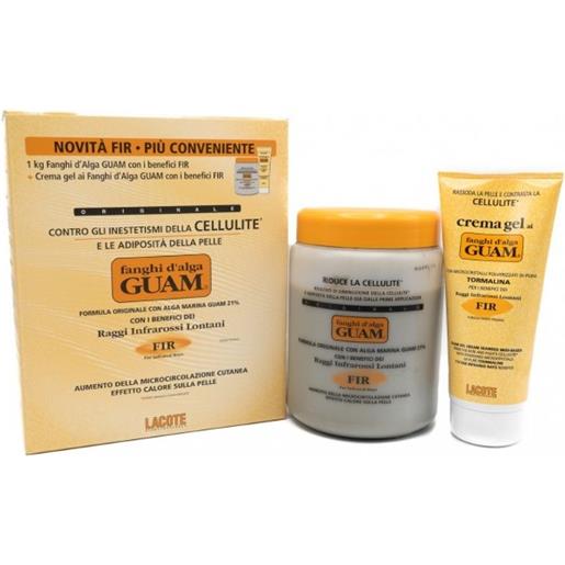 LACOTE SRL guam fanghi d'alga fir 1kg + guam crema gel fir 200ml confezione convenienza