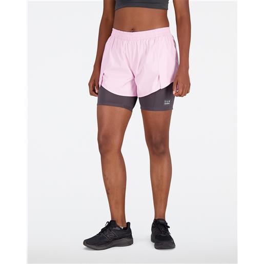 New Balance impact run at 3 inch 2-in-1 w - short running - donna - viola