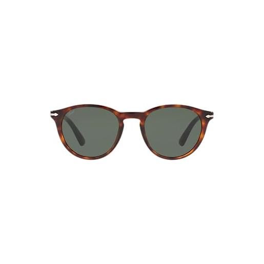 Persol uomo 0po3152s 901531 49 occhiali da sole, marrone (havana/green)