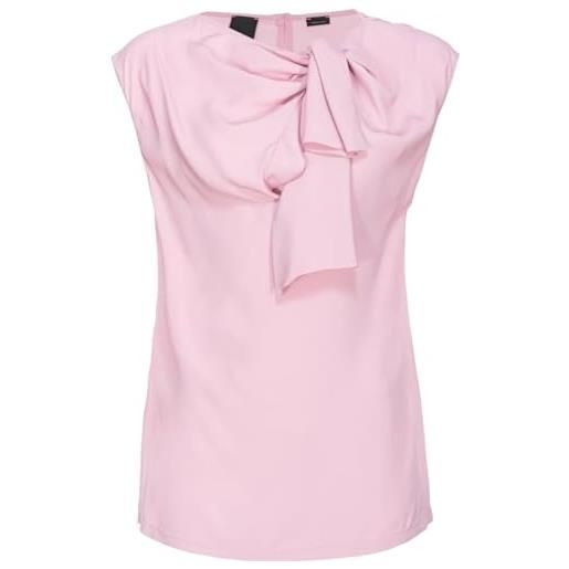 Pinko tiberino top crepe de chine