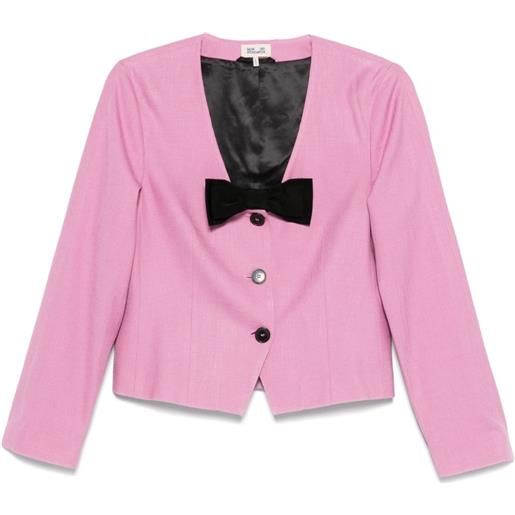 Baum Und Pferdgarten giacca con fiocco - rosa