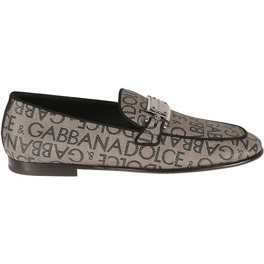 Dolce & gabbana jaquard loafers