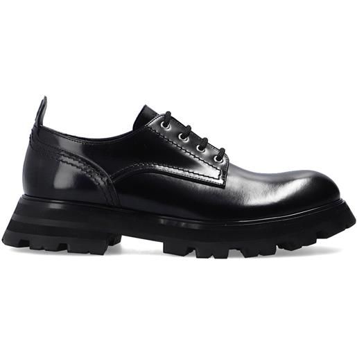 Alexander mc. Queen leather lace-up shoes