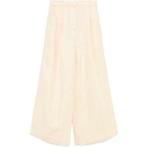 Faithfull the Brand pantaloni clove - giallo