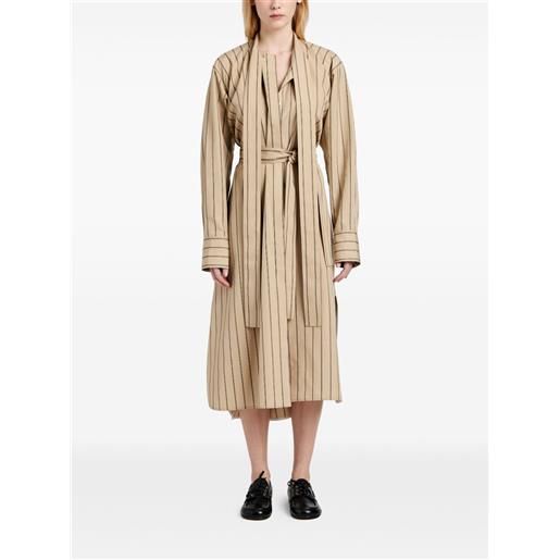 Proenza Schouler abito philipa in seta - toni neutri