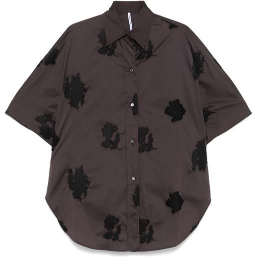 Liviana Conti camicia ophelia - marrone