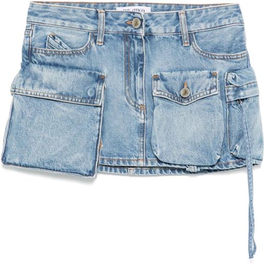 The Attico minigonna fay - blu