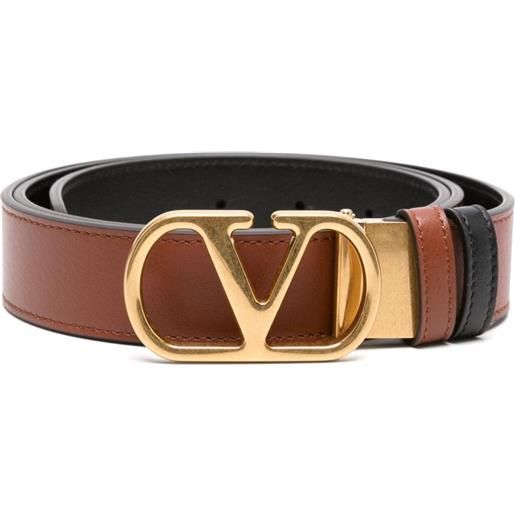 Valentino Garavani cintura vlogo - marrone