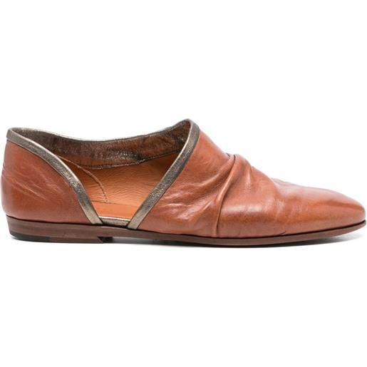 Pantanetti pumps in pelle - marrone