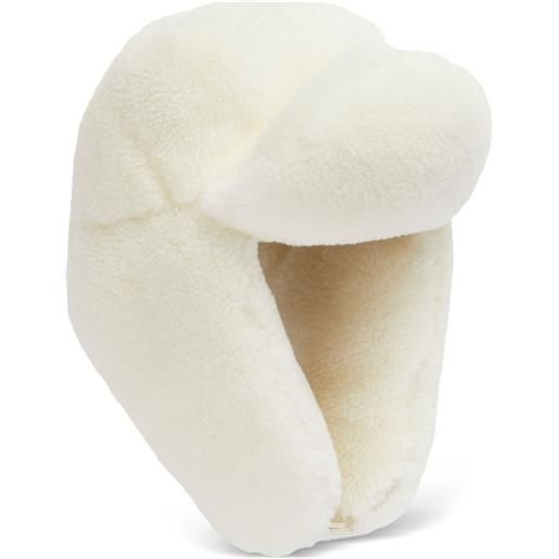 Marni cappello bucket in pelliccia sintetica - bianco