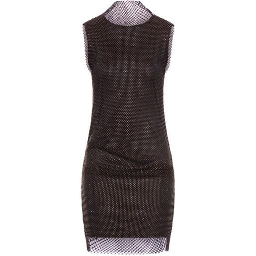Sportmax abito con strass - nero