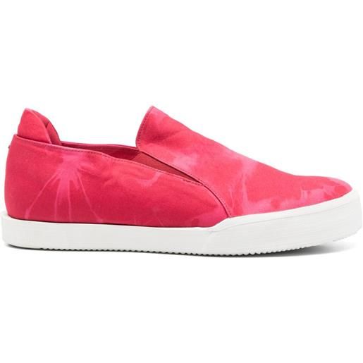 Pantanetti tie-dye sneakers - rosso