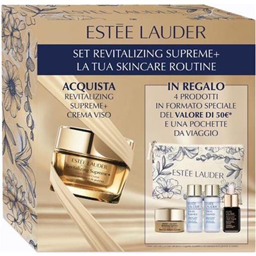 Estee Lauder set revitalizing supreme + la tua skincare routine set v3 liftante rassodante nutriente set