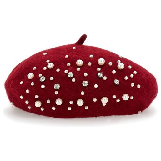 Monnalisa basco con perle e strass