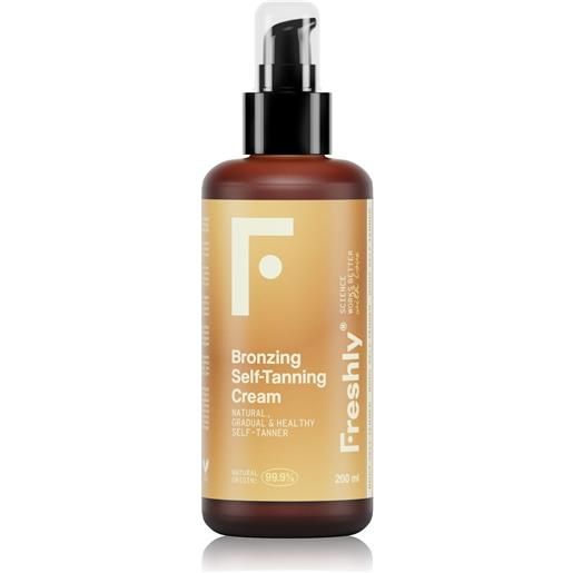 FRESHLY COSMETICS bronzing radiance self-tanning cream 200ml - crema corpo autoabbronzante