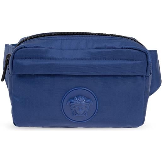 Versace Kids marsupio medusa - blu