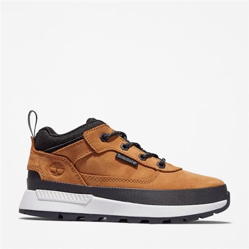 Timberland - sneaker field trekker da bambino (dal 35,5 al 40) in giallo, giallo, taglia: 36