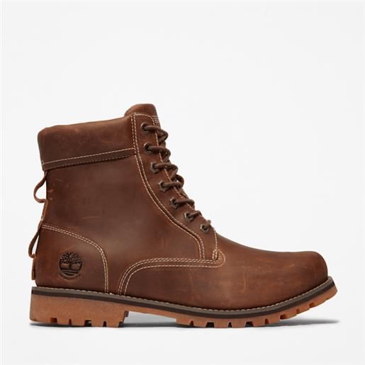 Timberland - stivale impermeabile rugged da uomo in marrone chiaro, uomo, marrone, taglia: 40