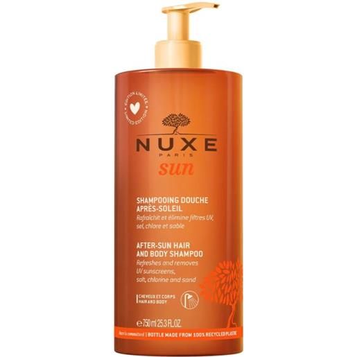 Nuxe sun doccia shampoo profumato idratante 750 ml