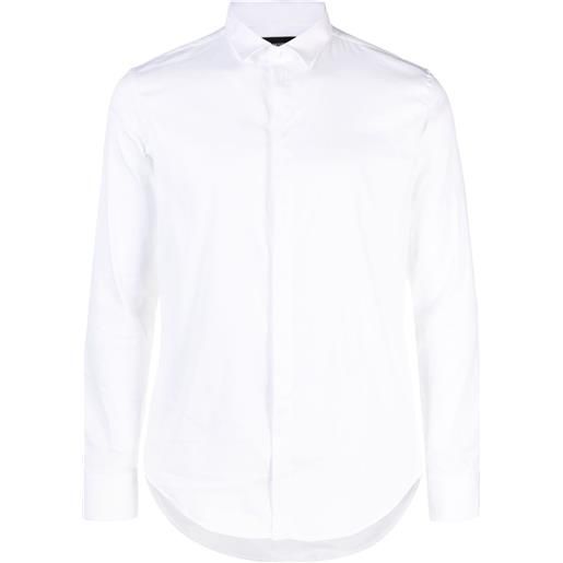Emporio Armani camicia con colletto classico - bianco