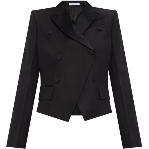 Alexander McQueen blazer doppiopetto - nero