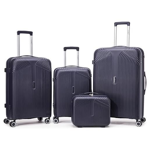 Cocoono Valigia A Mano 55x40x20 Cm Per Ryanair | Trolley Rigido Con Lucchetto TSA, 4 Ruote, Leggero, 68L