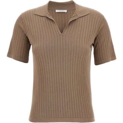 The Row t-shirt a coste - toni neutri