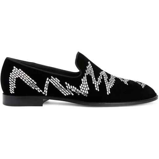 Giuseppe Zanotti mocassini jareth shake - nero