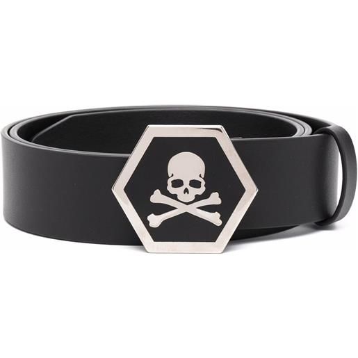 Philipp Plein cintura con fibbia - nero