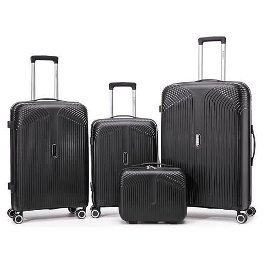 Trolley Bagaglio A Mano Abs Rigido 8 Ruote Idoneo Ryanair 55x40x20 - Foto 6