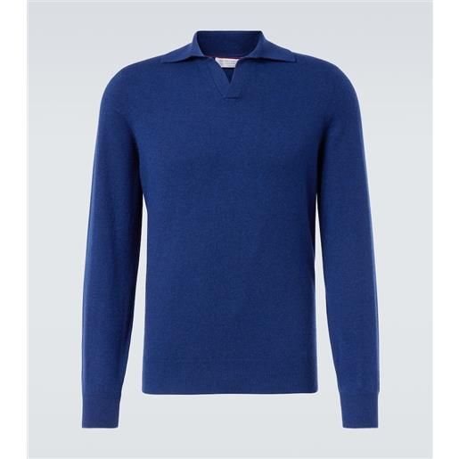 Brunello Cucinelli polo in cashmere