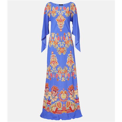 Etro abito lungo con stampa