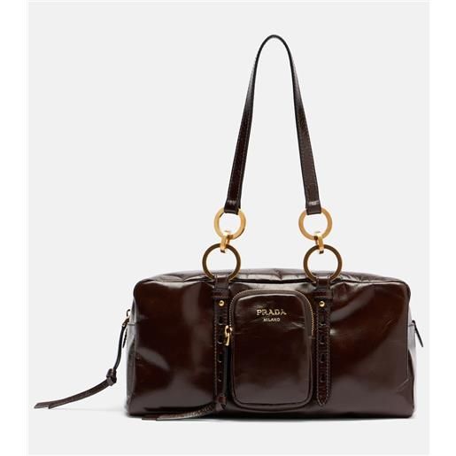 Prada borsa a spalla dangle medium in pelle
