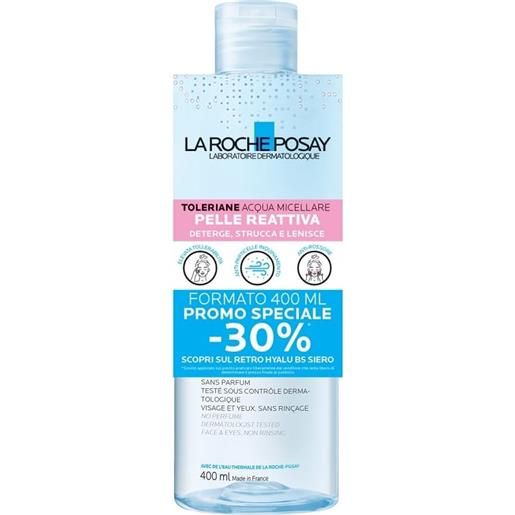 La Roche-Posay toleriane acqua micellare pelle reattiva 400 ml promo speciale 2025