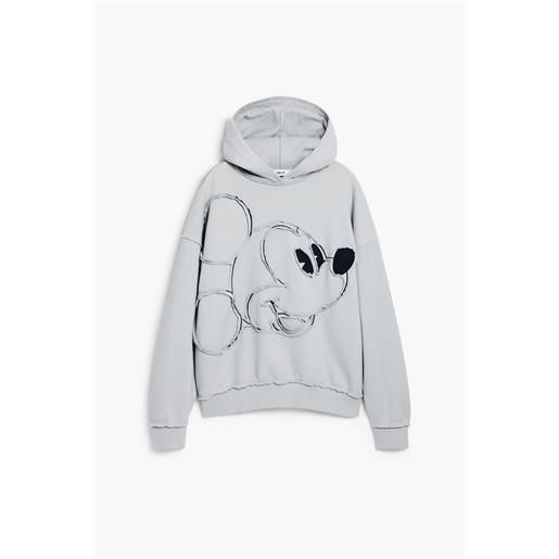 Desigual felpa in denim mickey mouse